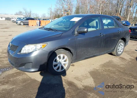 2010 Toyota Corolla Le z USA, uszkodzony, nr VIN 2T1BU4EE0AC264139
